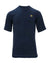 Navy Coloured Swazi Micro Top On A White Background #colour_navy