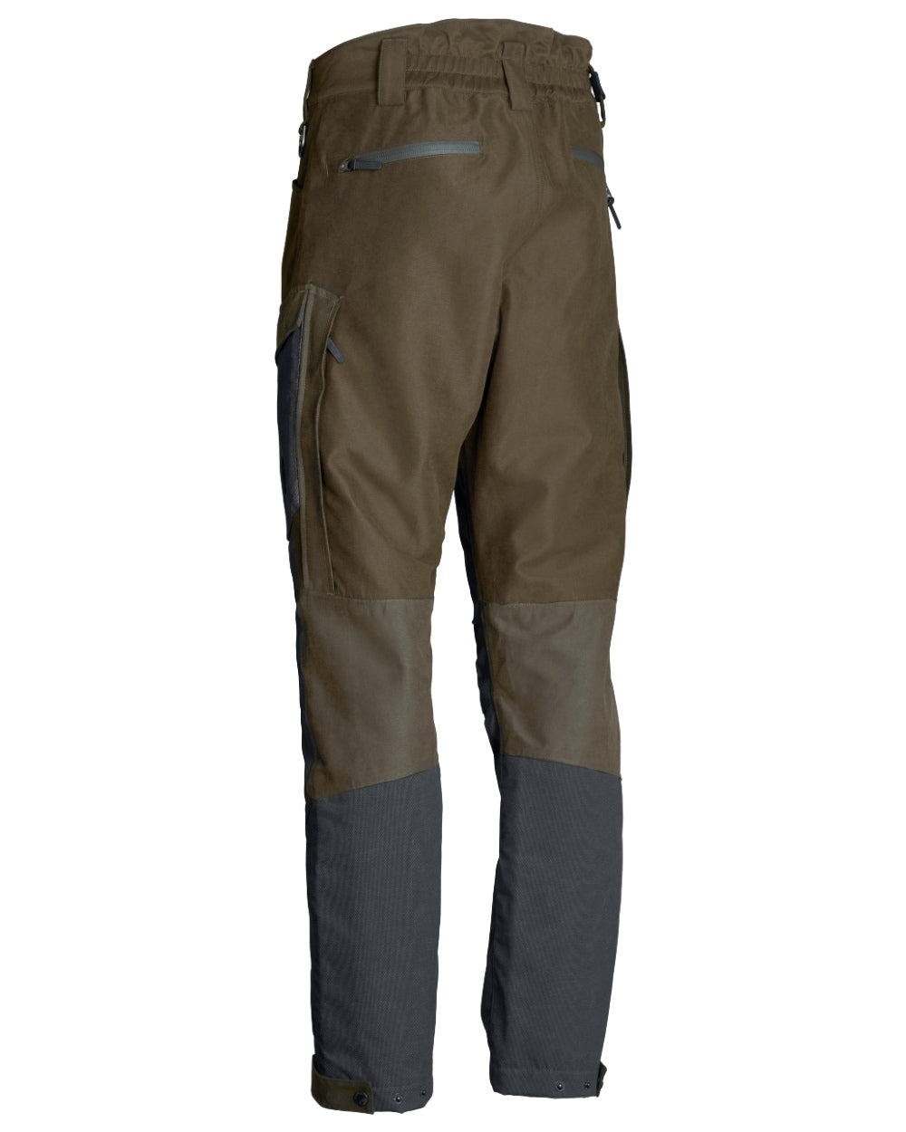 Green Blue coloured Northern Hunting Mens Geir Agnar G2 Kevlar Outdoor Trousers on white background