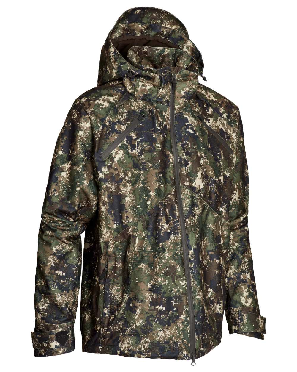 Camo coloured Northern Hunting Mens Skjold Ask Lightweight Hunting Jacket on white background