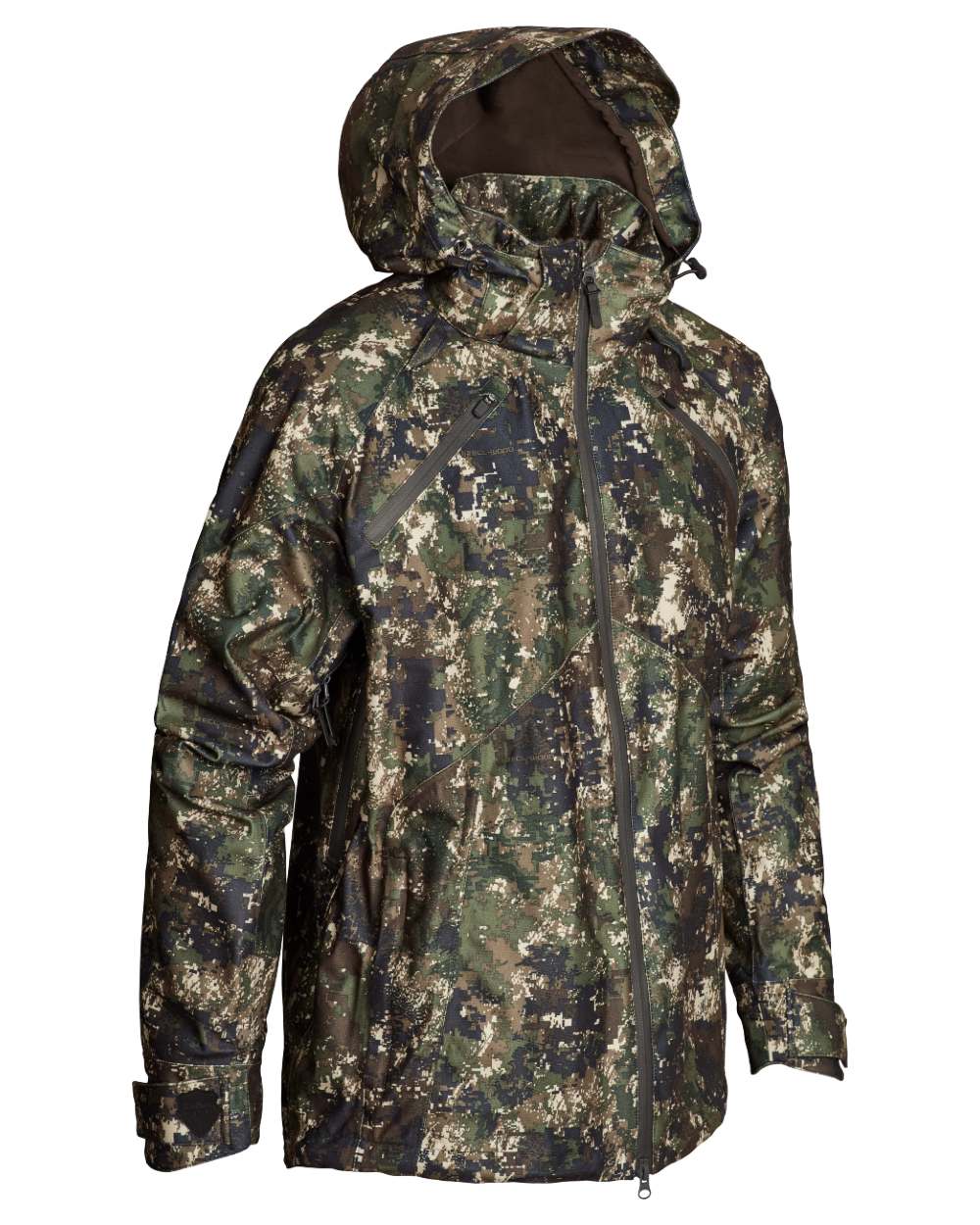 Camo coloured Northern Hunting Mens Skjold Ask Lightweight Hunting Jacket on white background