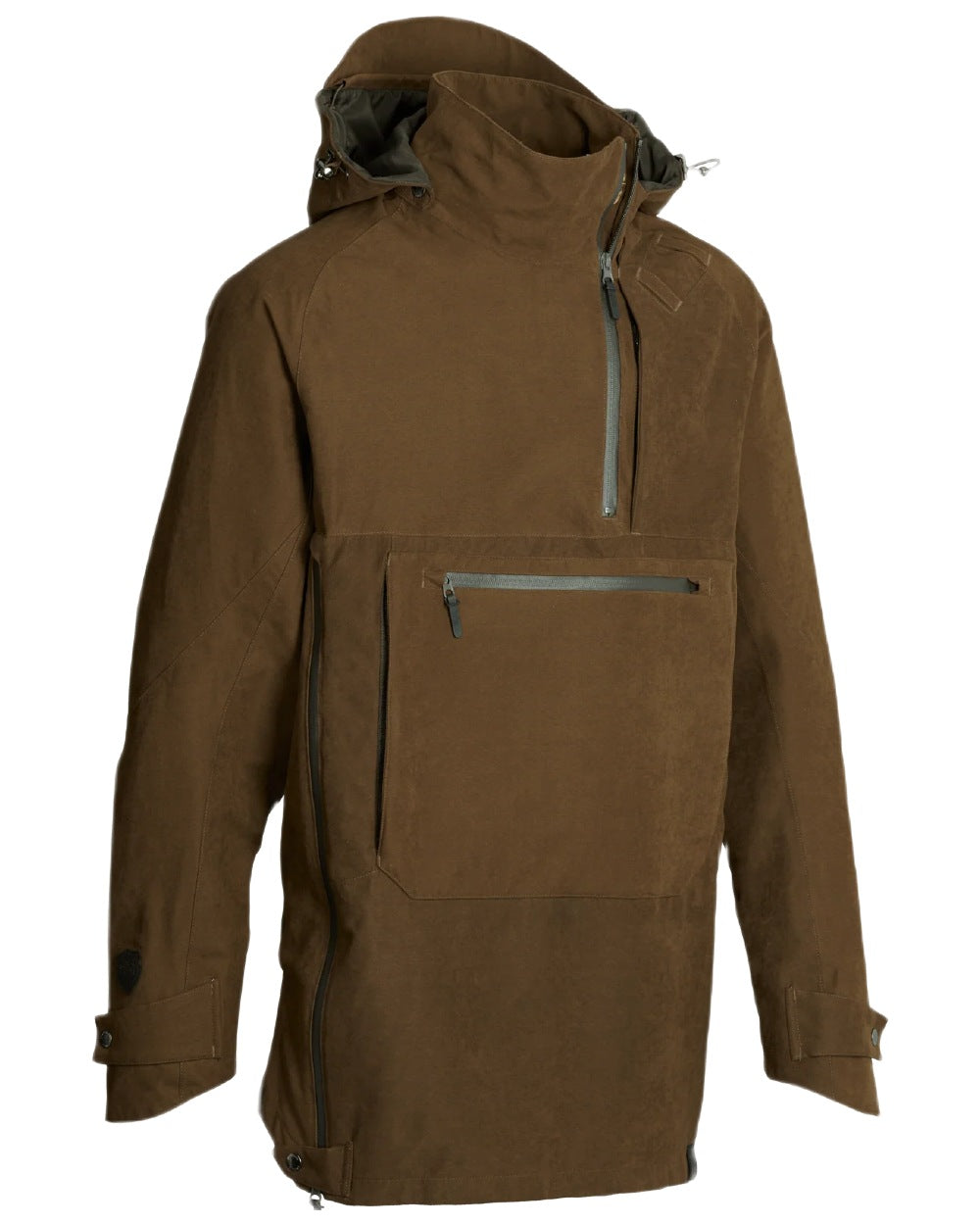 Green coloured Northern Hunting Mens Storr Waterproof Hunting Anorak on white background