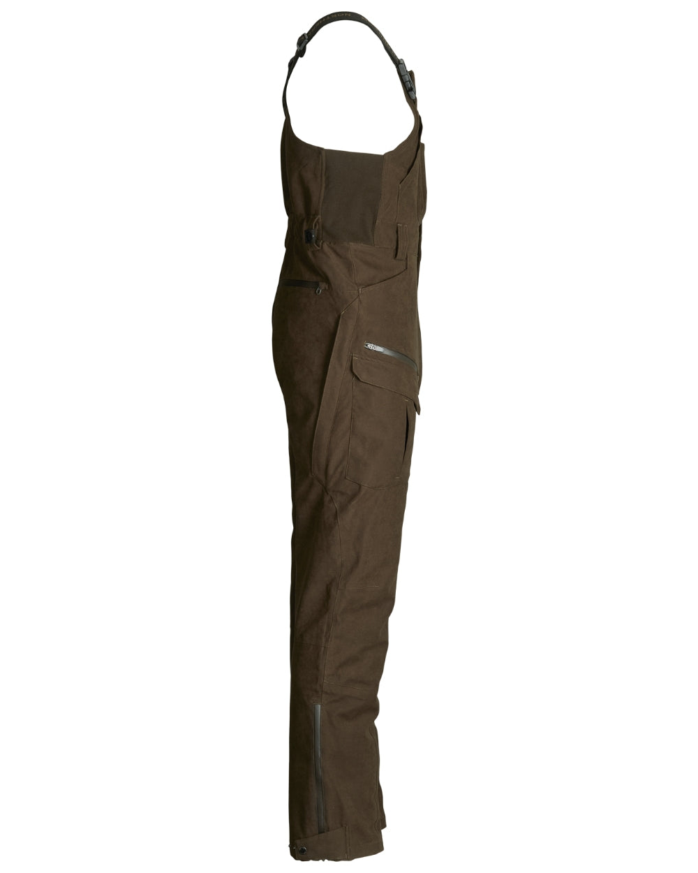 Dark Green coloured Northern Hunting Mens Thor Halden Insulated Hunting Trousers on white background