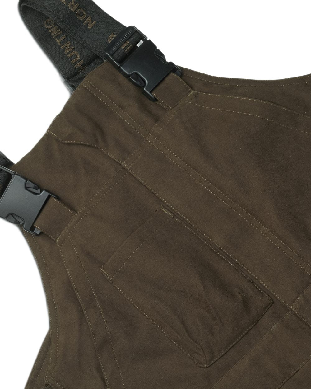 Dark Green coloured Northern Hunting Mens Thor Halden Insulated Hunting Trousers on white background