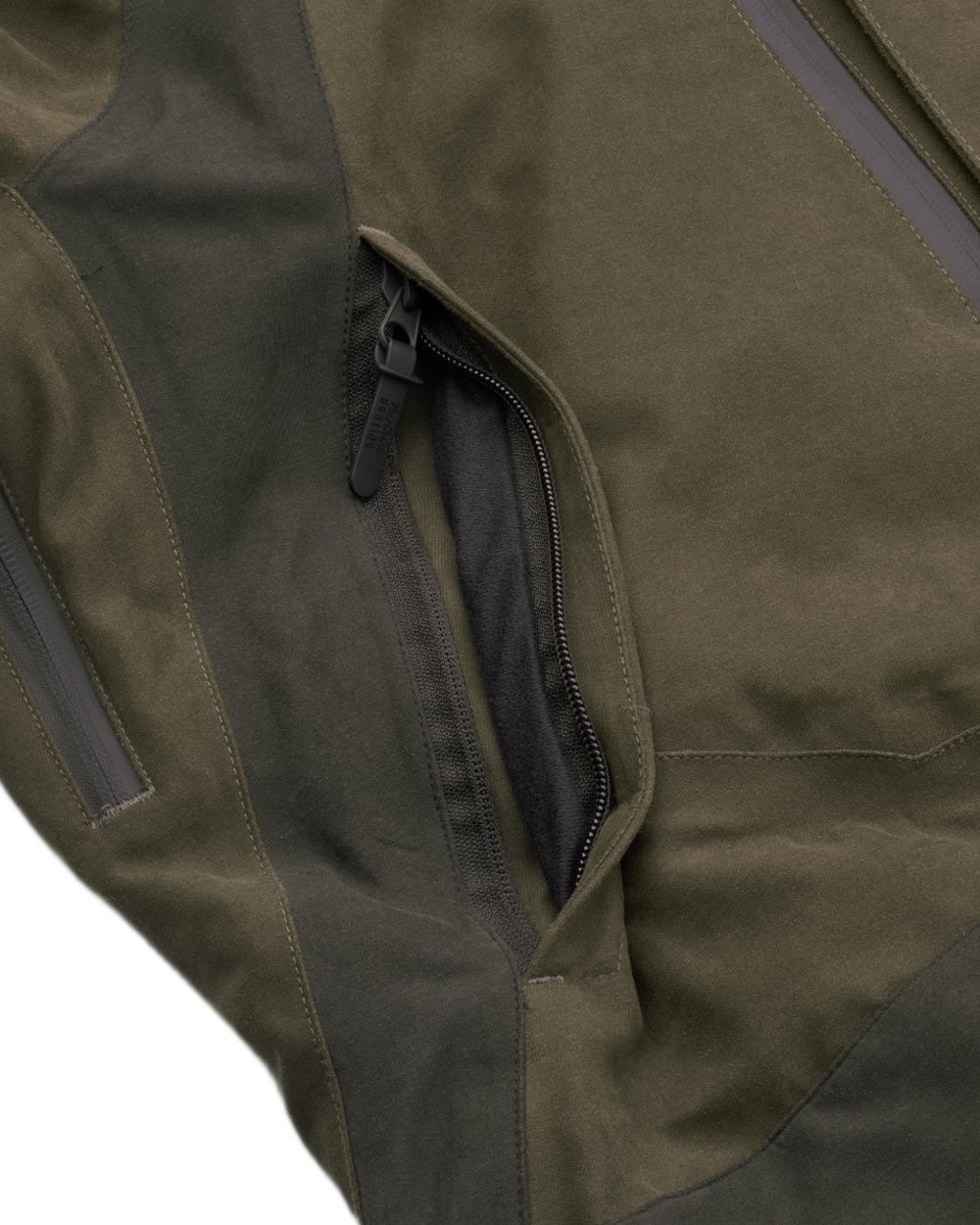 Green coloured Northern Hunting Mens Thor Ragnar G2 Waterproof Hunting Jacket on white background