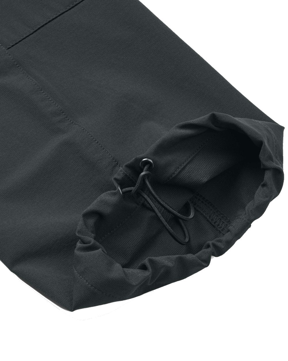 Black coloured Northern Hunting Mens Toke Light Tanatex Outdoor Trousers on white background