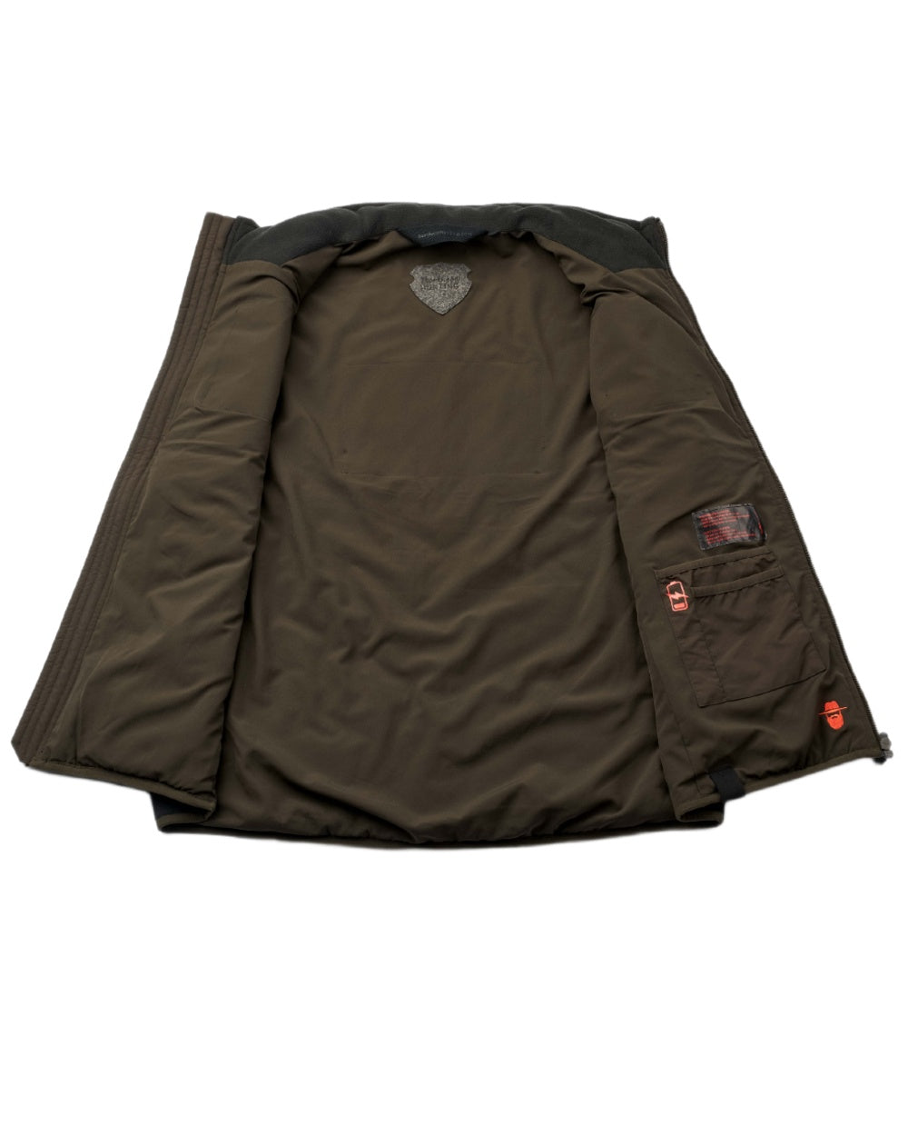 Dark Green coloured Northern Hunting Reidar Heat Vest on white background