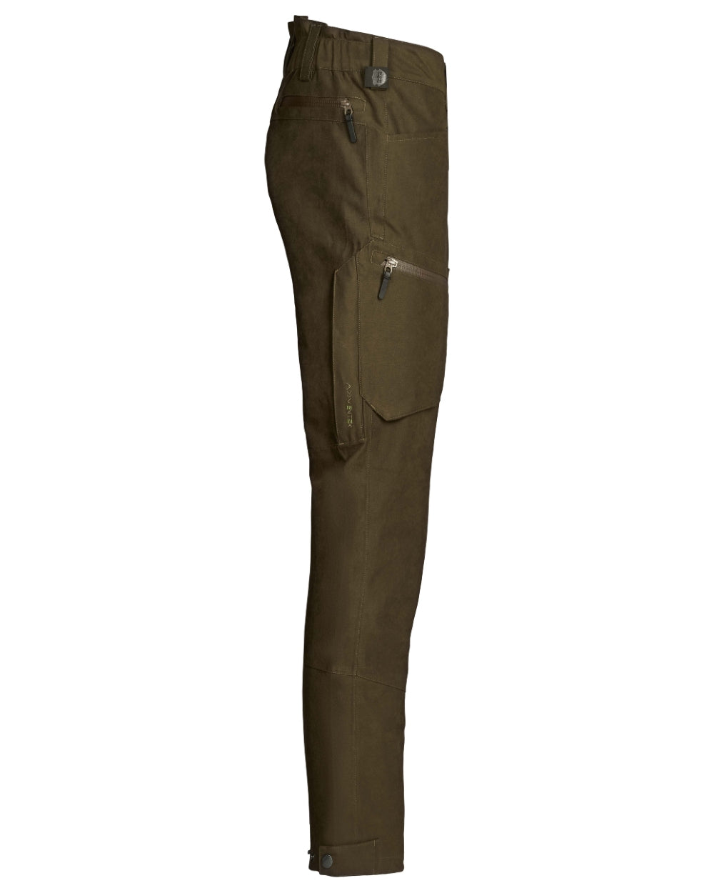 Dark Green coloured Northern Hunting Womens Alva Una G2 Hunting Trousers on white background