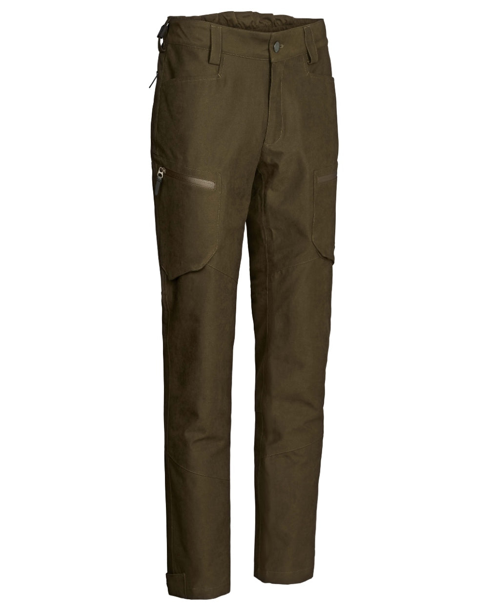 Dark Green coloured Northern Hunting Womens Alva Una G2 Hunting Trousers on white background