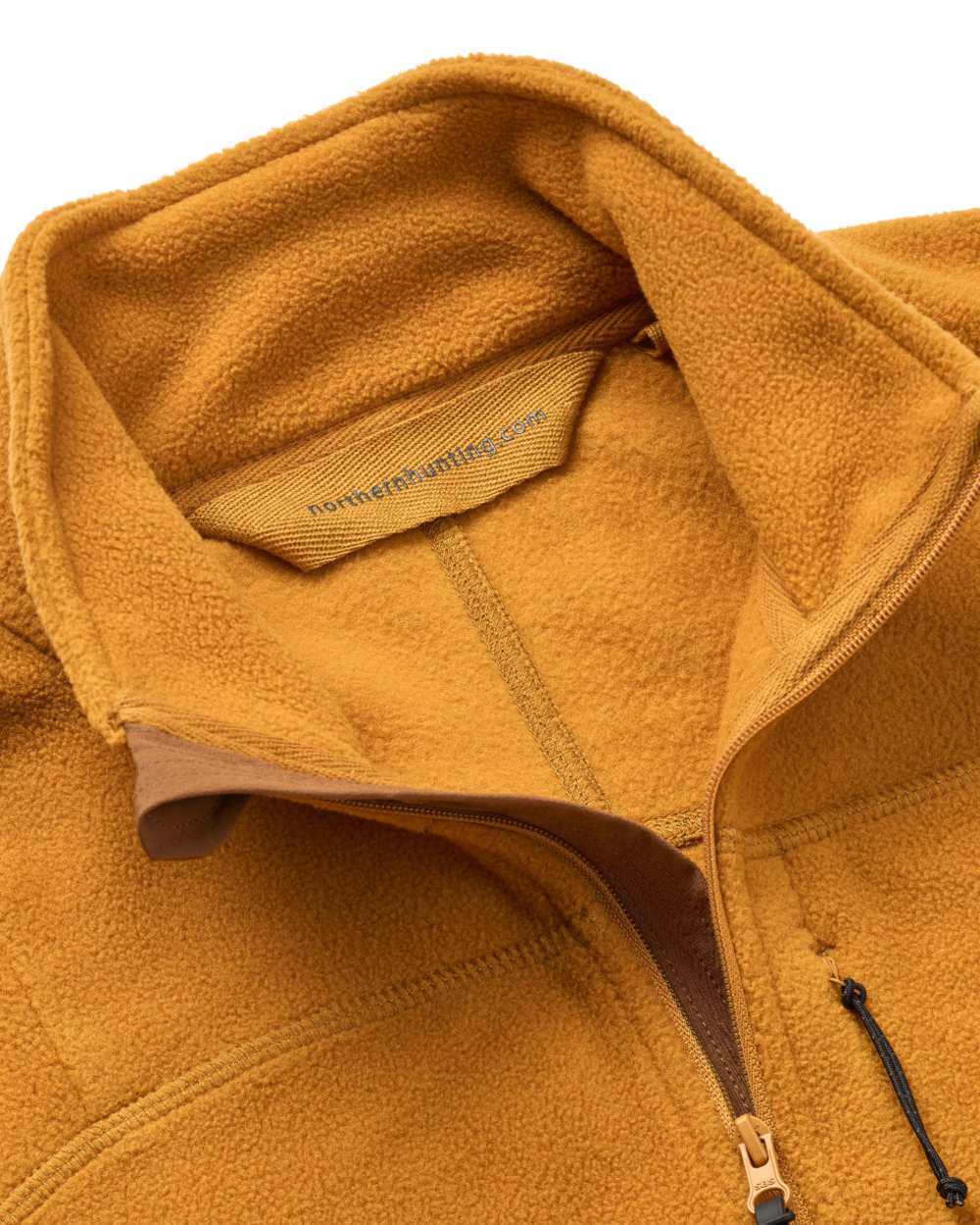 Buckthorn coloured Northern Hunting Womens Elga 2000 Fleece on white background