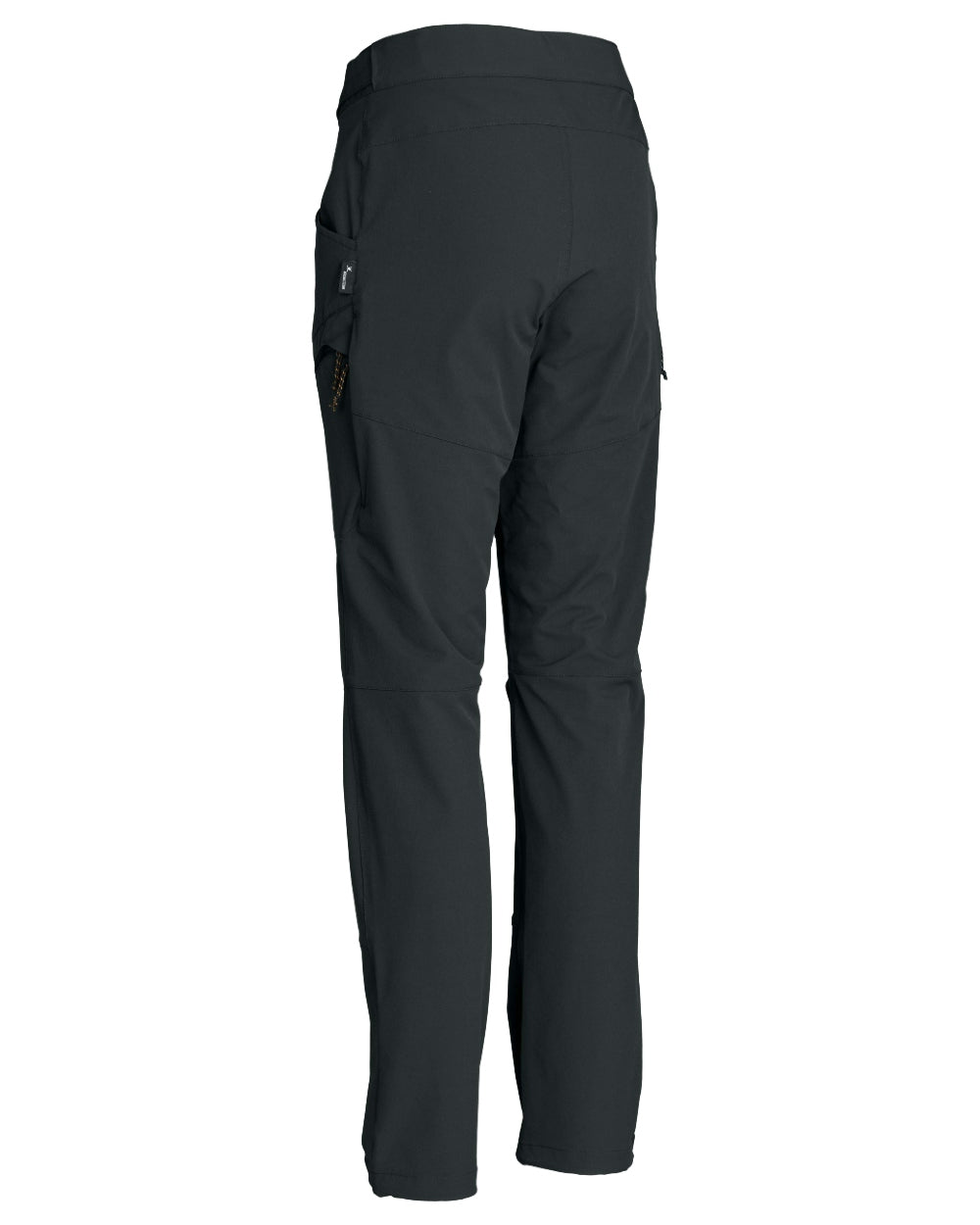 Black coloured Northern Hunting Womens Eydis Light Tanatex Outdoor Trousers on white background