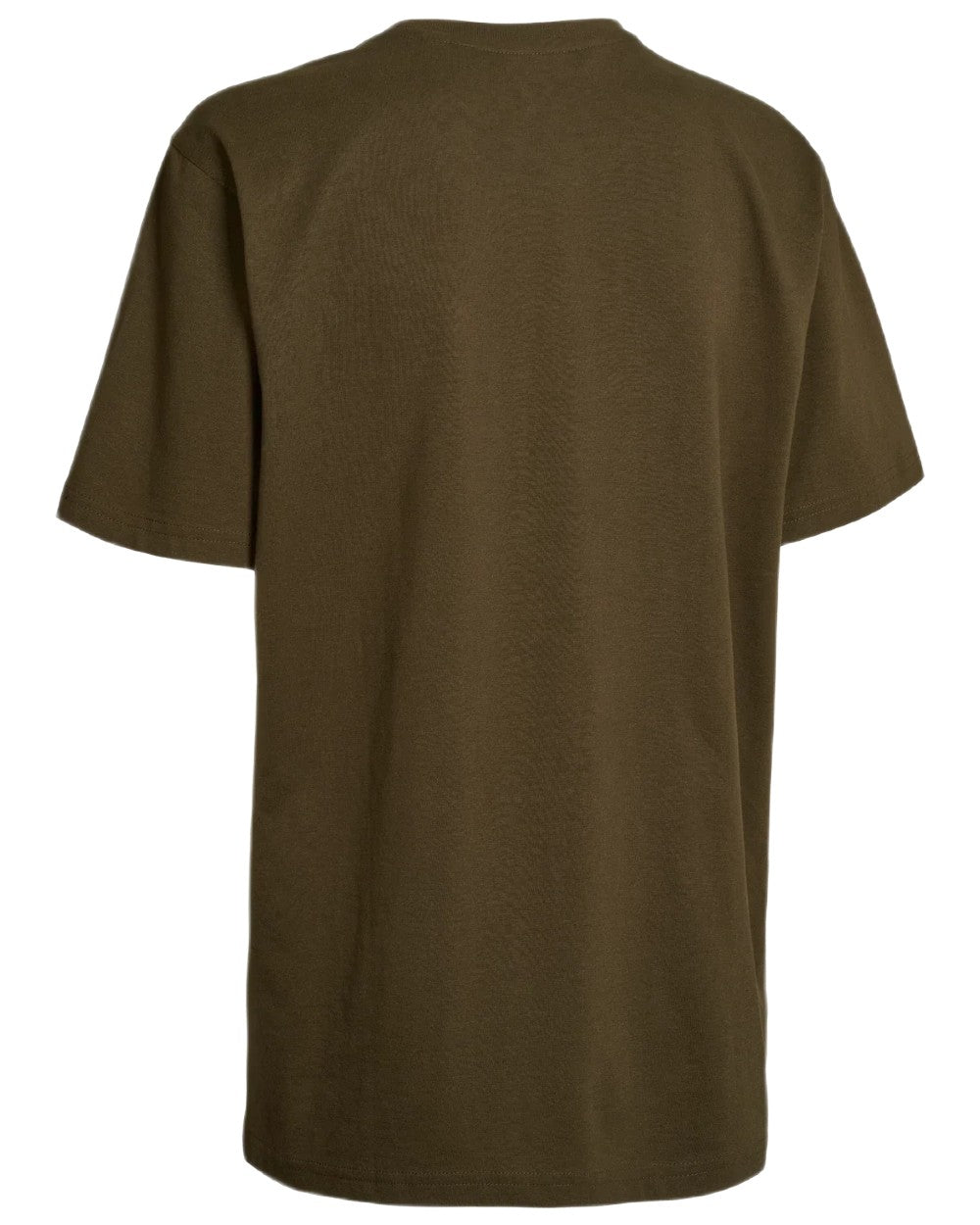 Green coloured Northern Hunting Womens Ronja Cotton T-Shirt on white background