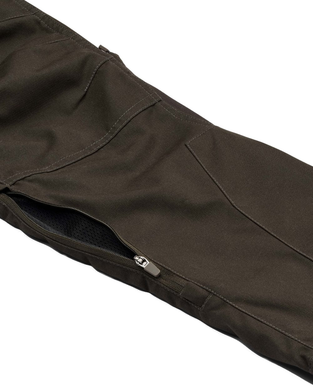 Dark Green coloured Northern Hunting Womens Tyra Pro Outdoor Trousers on white background
