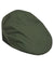 Olive Coloured Laksen Merlin Flat Cap On A White Background #colour_olive