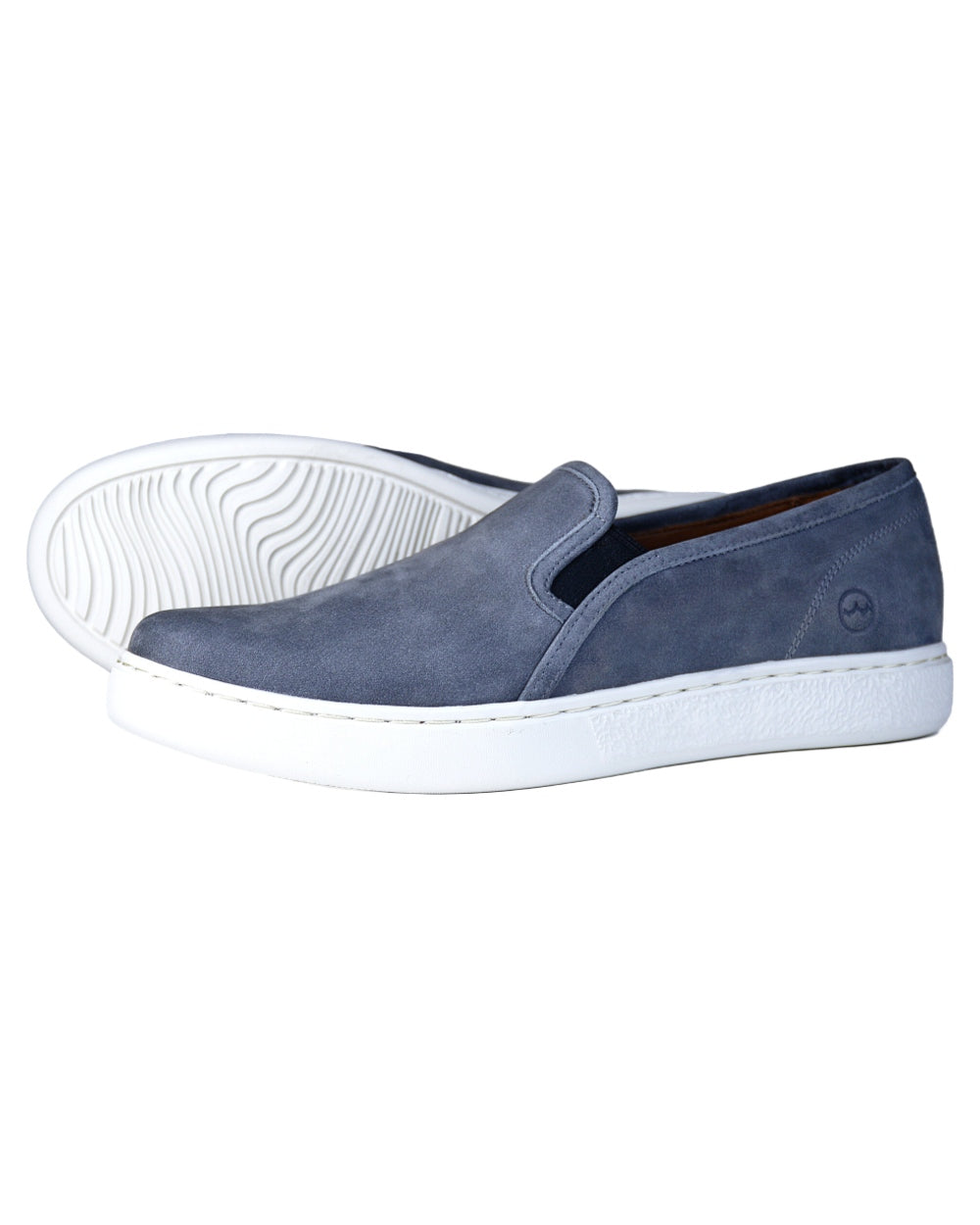Grey coloured Orca Bay Mens Fulham Loafers on white background