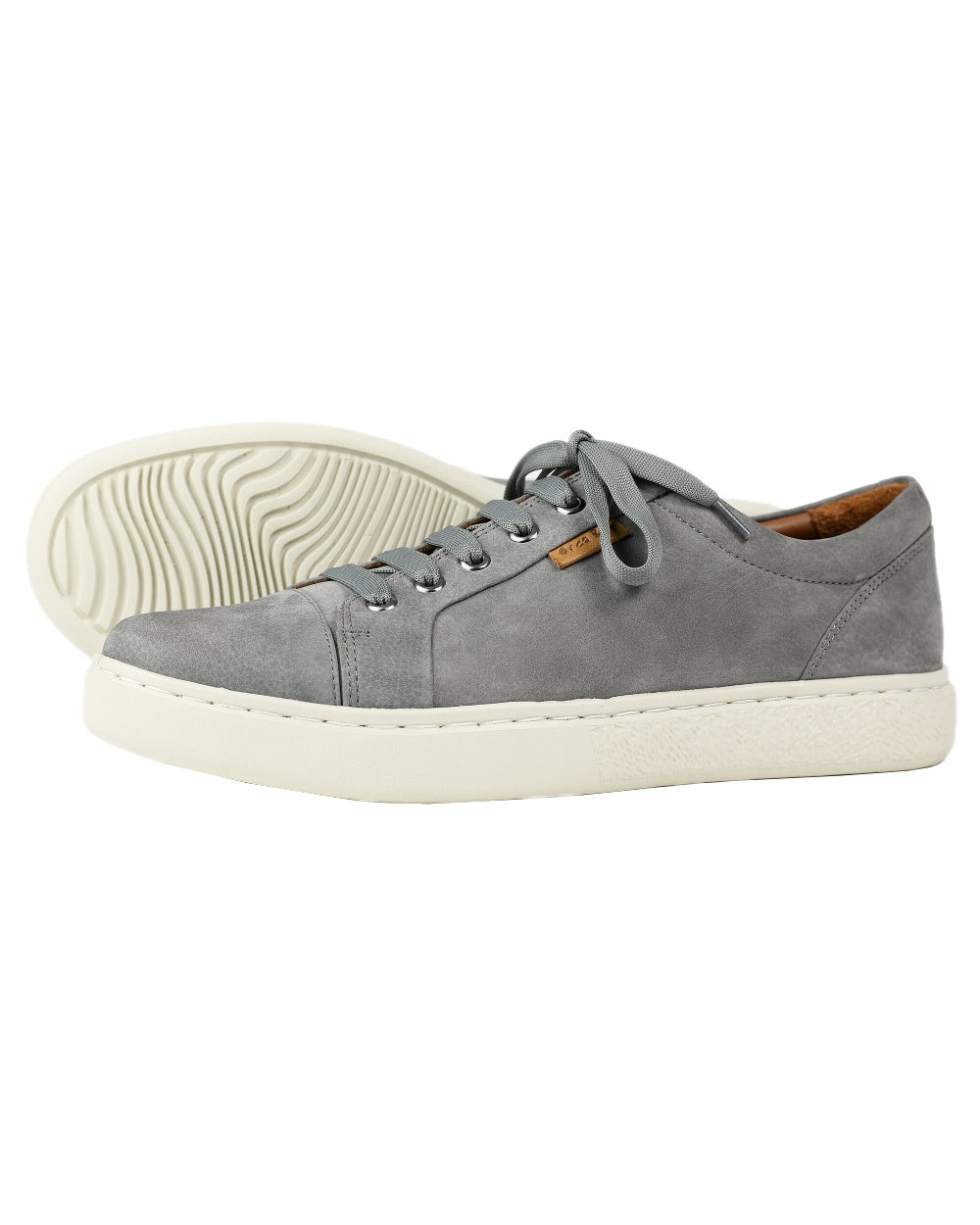 Grey Coloured Orca Bay Mens Kensington Shoes on white background