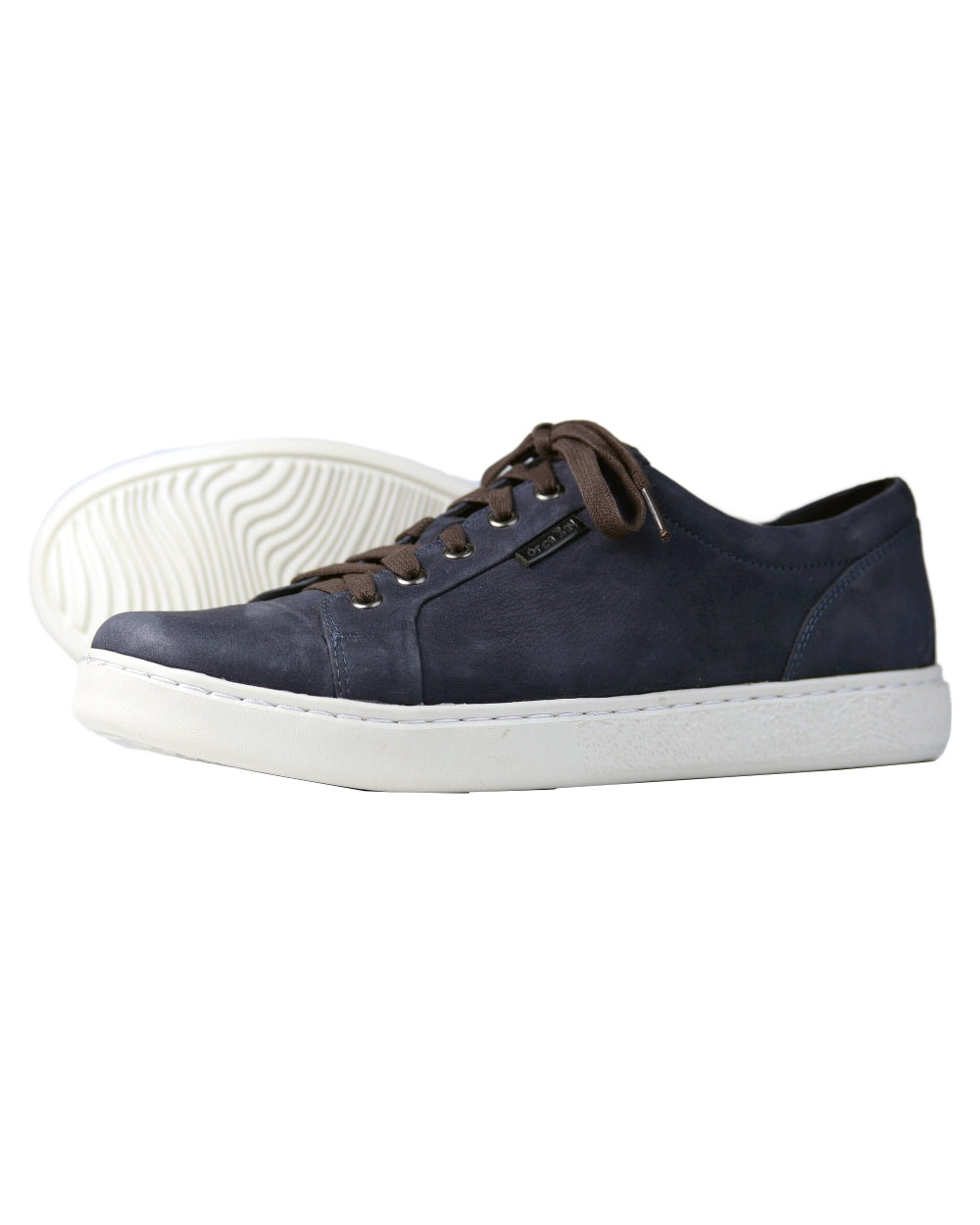 Indigo Coloured Orca Bay Mens Kensington Shoes on white background