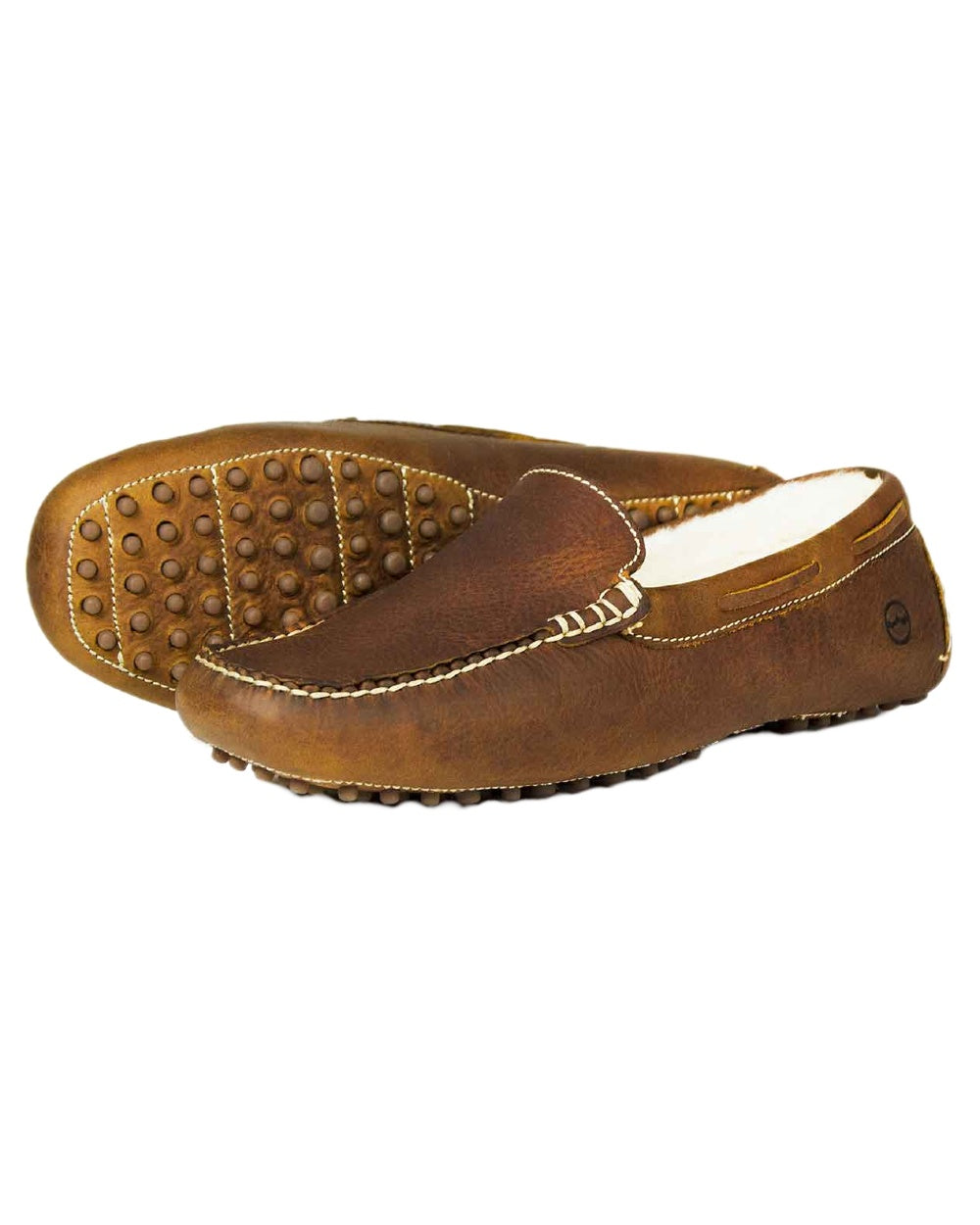Havana Coloured Orca Bay Mens Mohawk II Indoor Shoes on white background