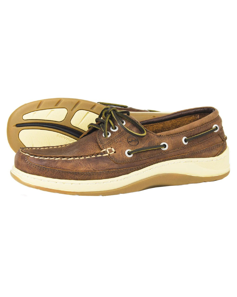 Russet Coloured Orca Bay Mens Squamish Shoes on white background