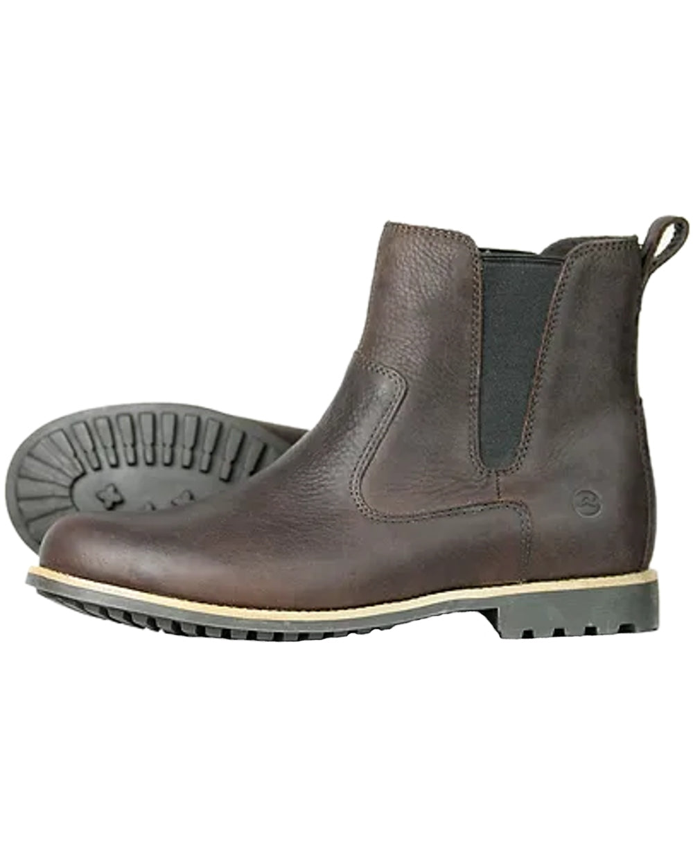 Dark Brown Coloured Orca Bay Womens Cotswold Ankle Boots on white background