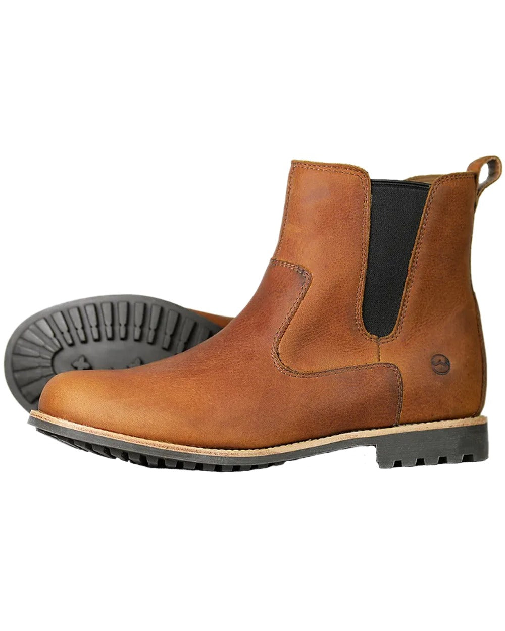 Havana Coloured Orca Bay Womens Cotswold Ankle Boots on white background