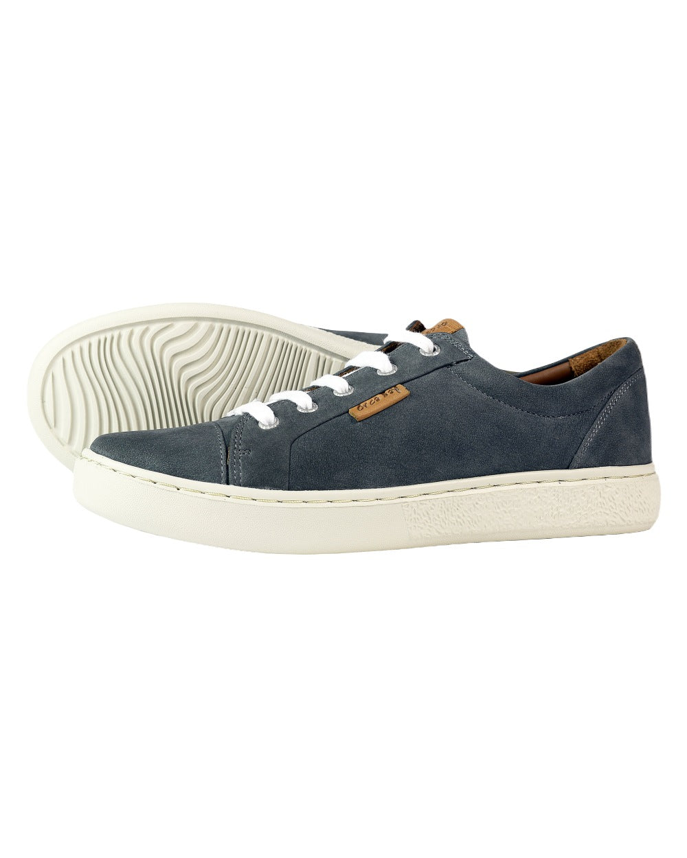 Grey coloured Orca Bay Womens Mayfair Trainers on white background