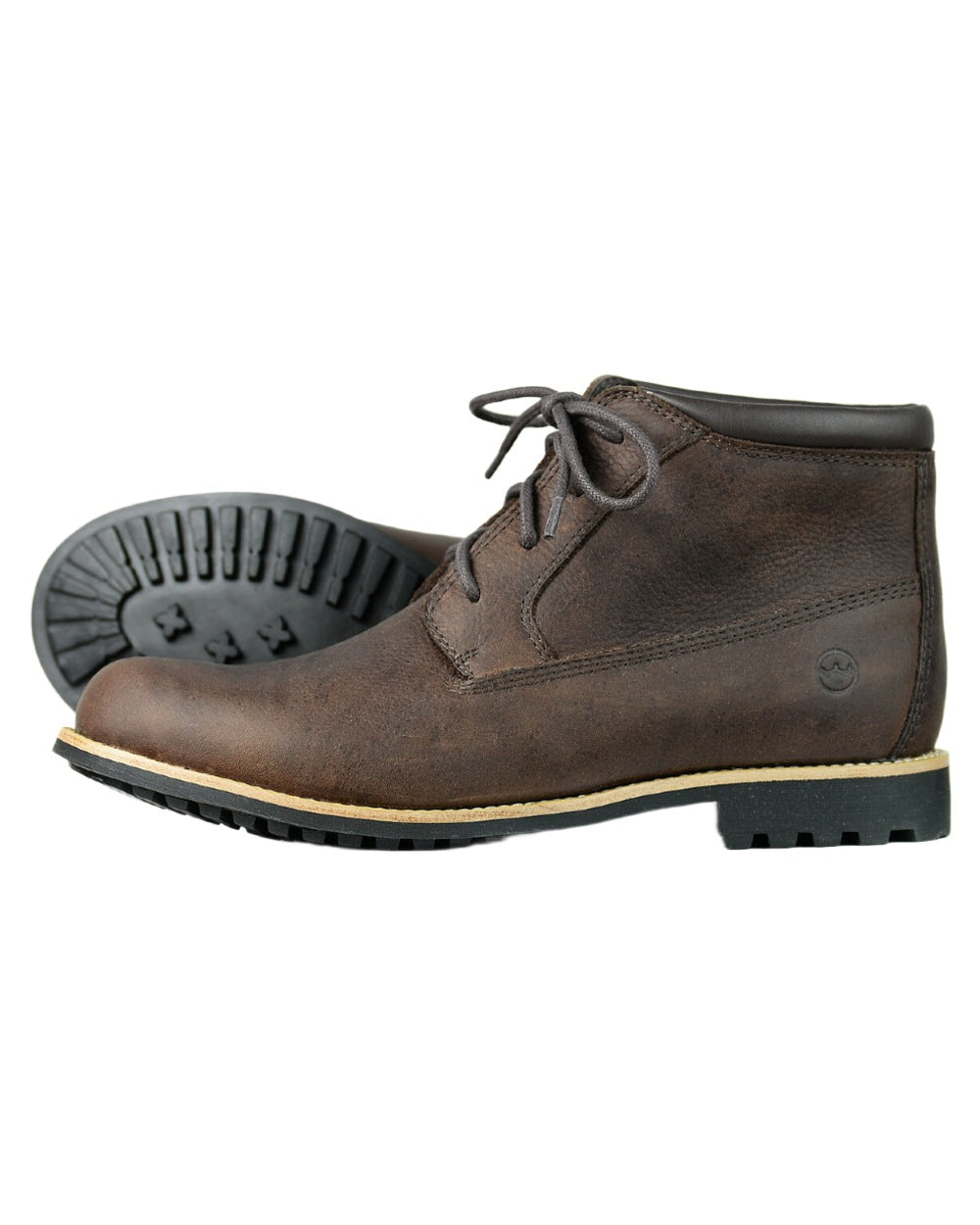 Dark Brown coloured Orca Bay Womens Tetbury Boots on white background
