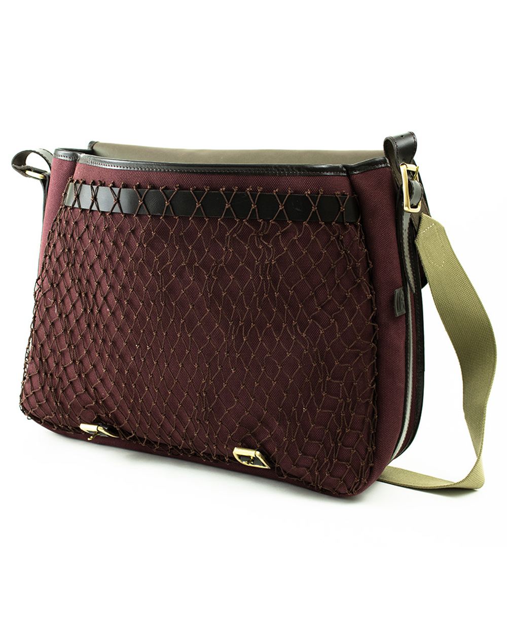 Alton Fox coloured Parker-Hale Game Bag on white background