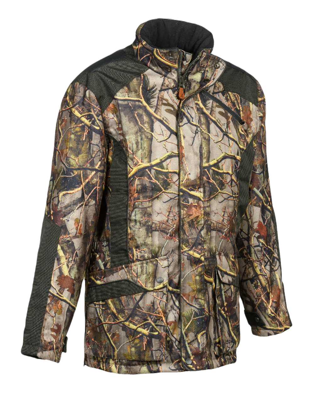 Forest Evo coloured Percussion Brocard Camo Jacket on white background
