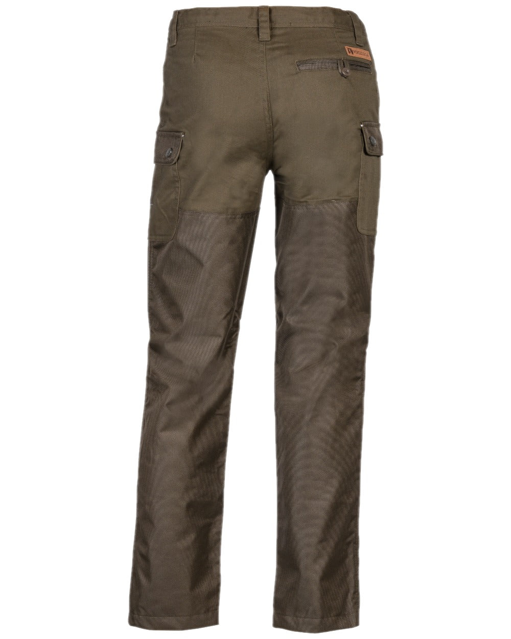 Light Khaki Coloured Percussion Childrens Tradition Bush Trousers on white background