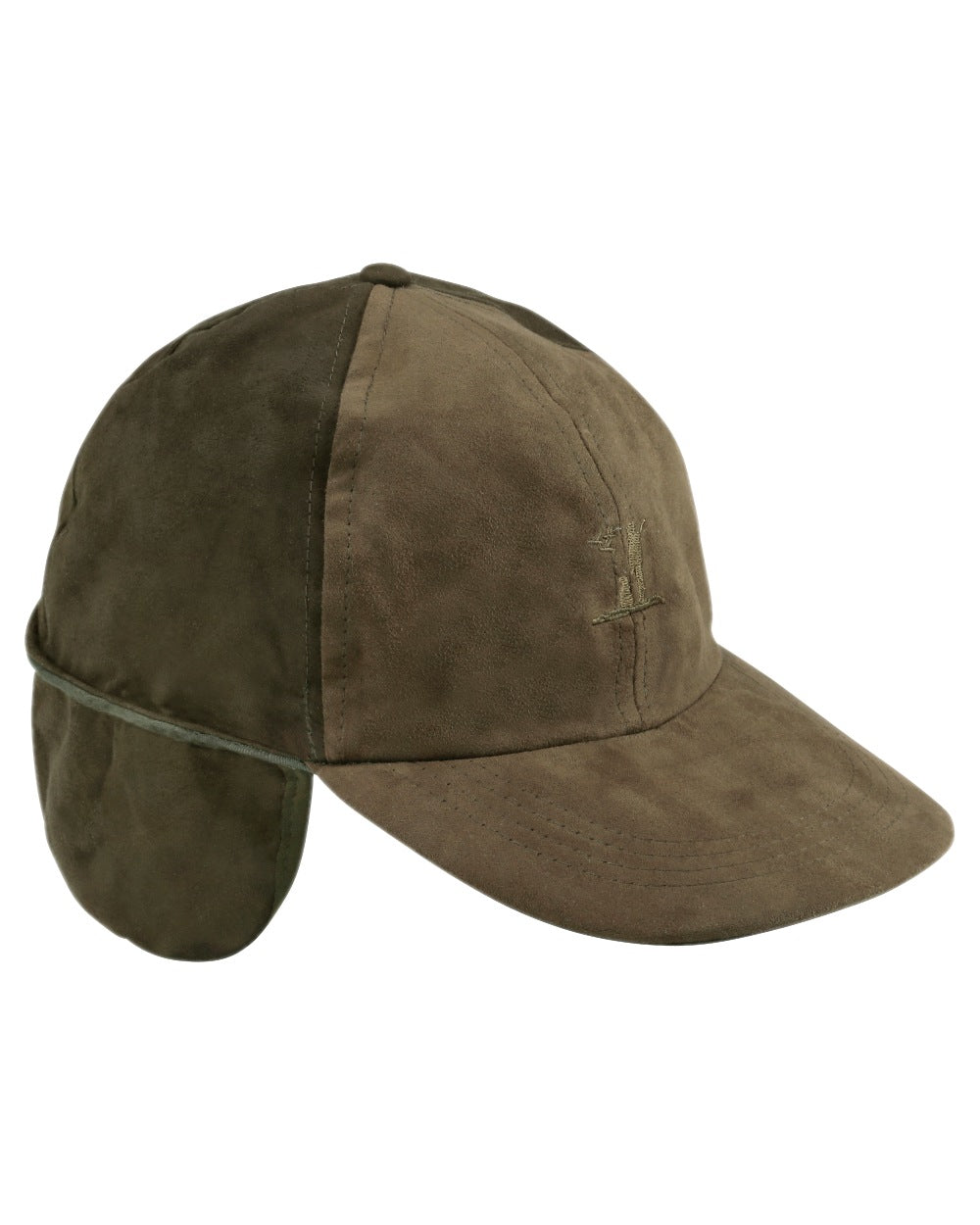Khaki coloured Percussion Grand Nord Baseball Cap on white background