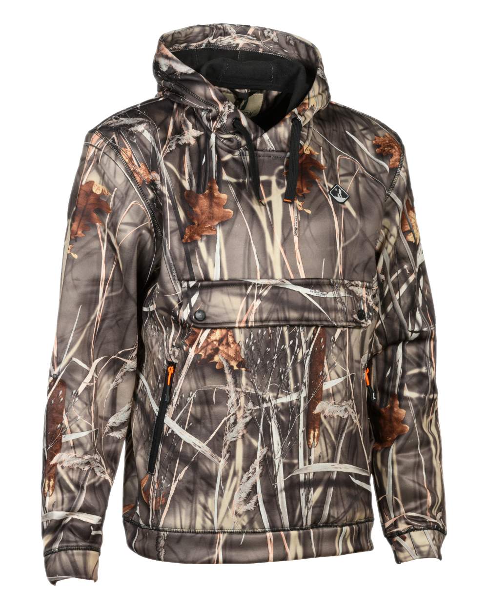 Ghostcamo Wet coloured Percussion Hooded Sweatshirt on white background