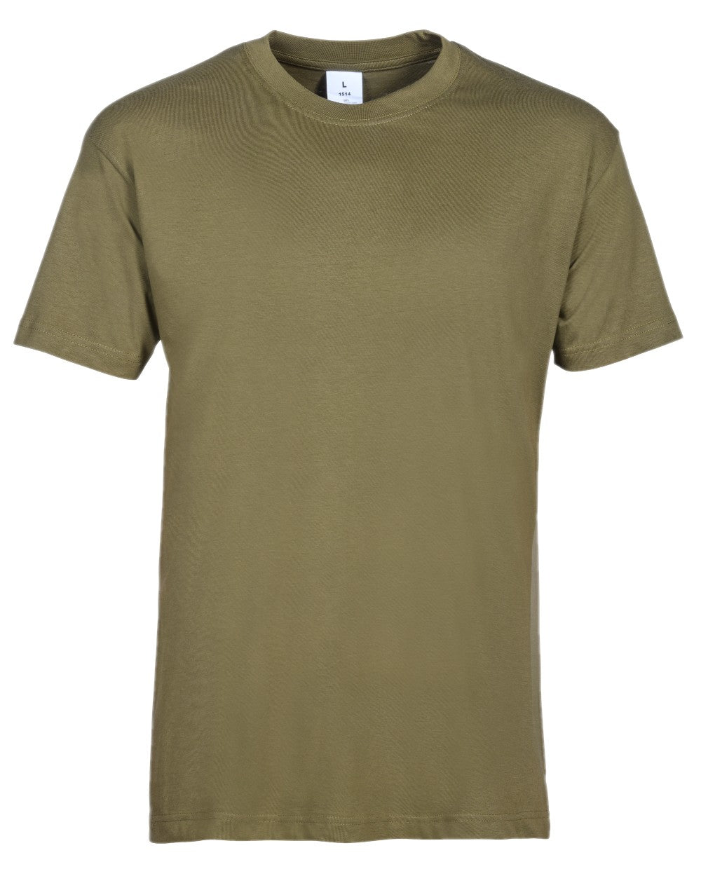 Khaki Beige Camo coloured Percussion T-Shirts Camo Three Pack on white background