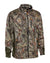 Percussion Childrens Zipped Softshell Jacket in Forest Evo #colour_forest-evo