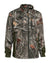 Percussion Childrens Zipped Softshell Jacket in Ghosrcamo Wet #colour_ghostcamo-wet