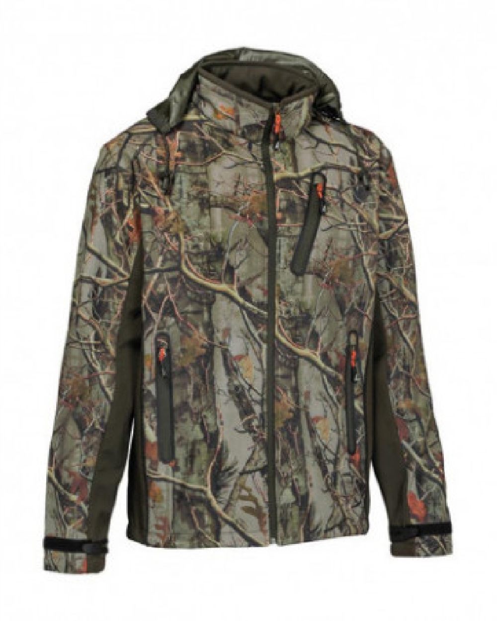 Percussion Softshell Hunting Jacket in Forest Evo
