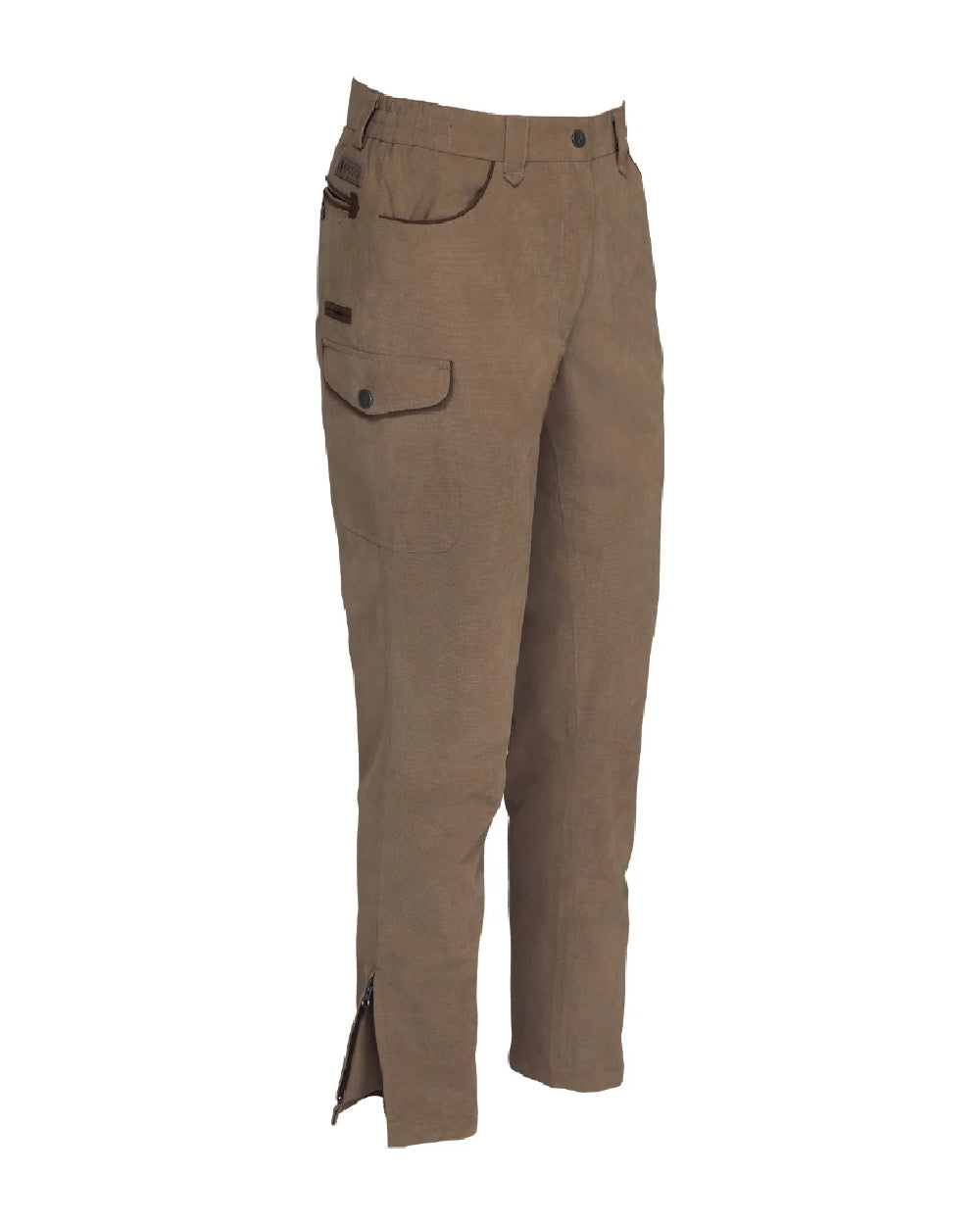 Percussion Womens Rambouillet Original Tapered Trousers in Brown 