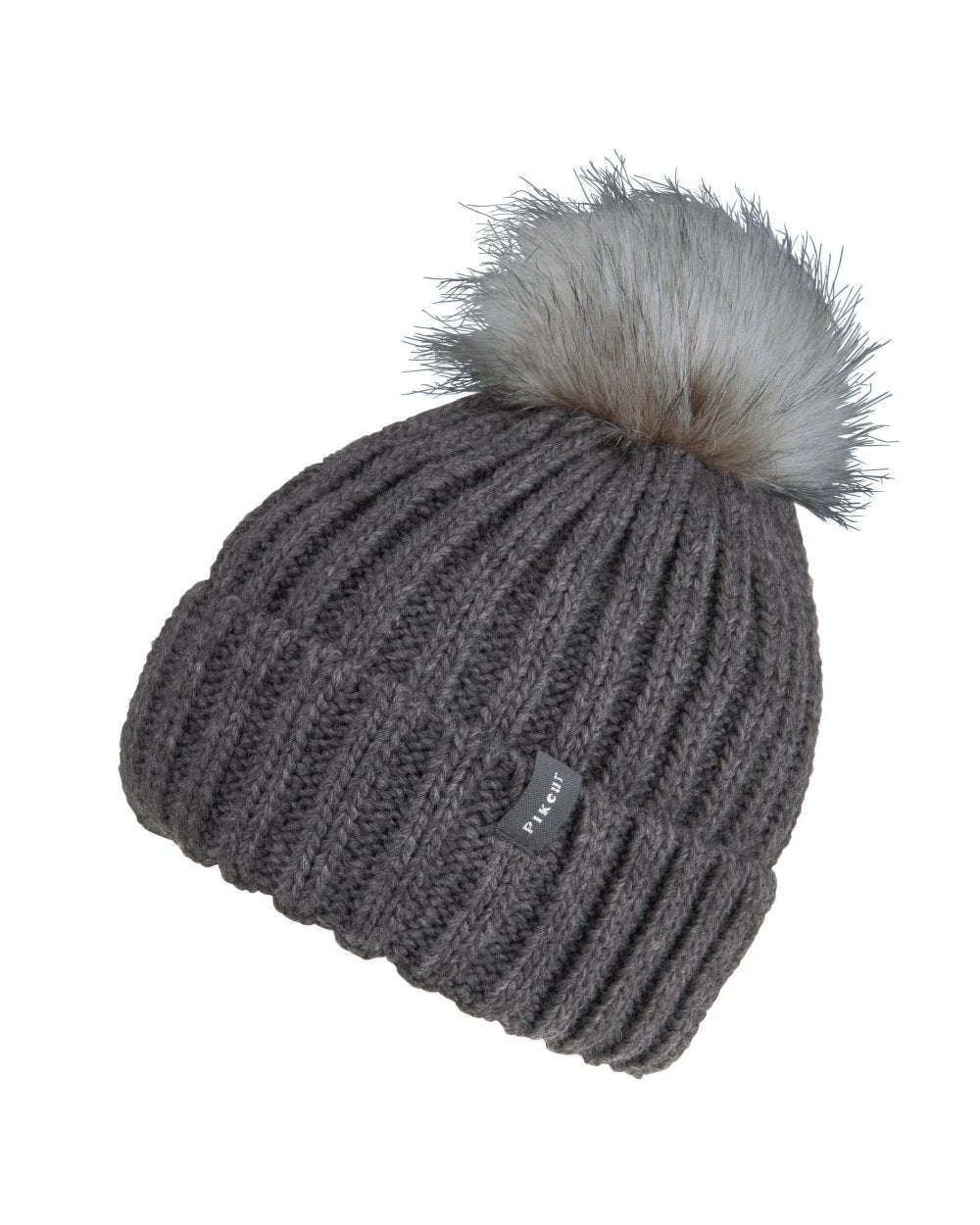 Pikeur Basic Beanie in Middle Grey
