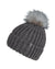 Pikeur Basic Beanie in Middle Grey #colour_middle-grey