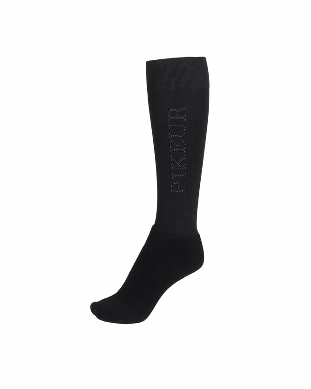 Pikeur Stud Logo Knee Socks in Black 