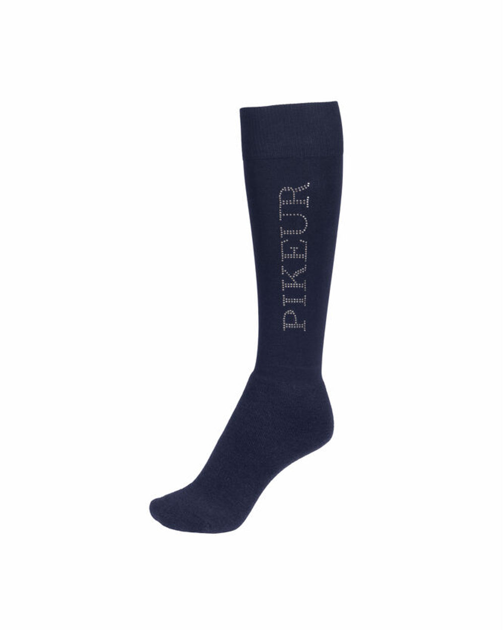 Pikeur Stud Logo Knee Socks in Night Blue 