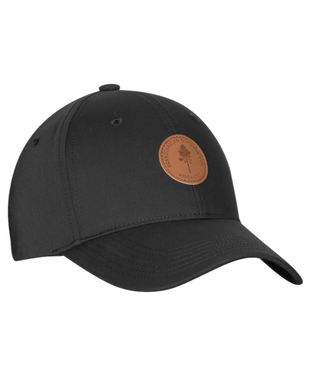 Black Coloured Pinewood Finnveden Hybrid Cap on white background