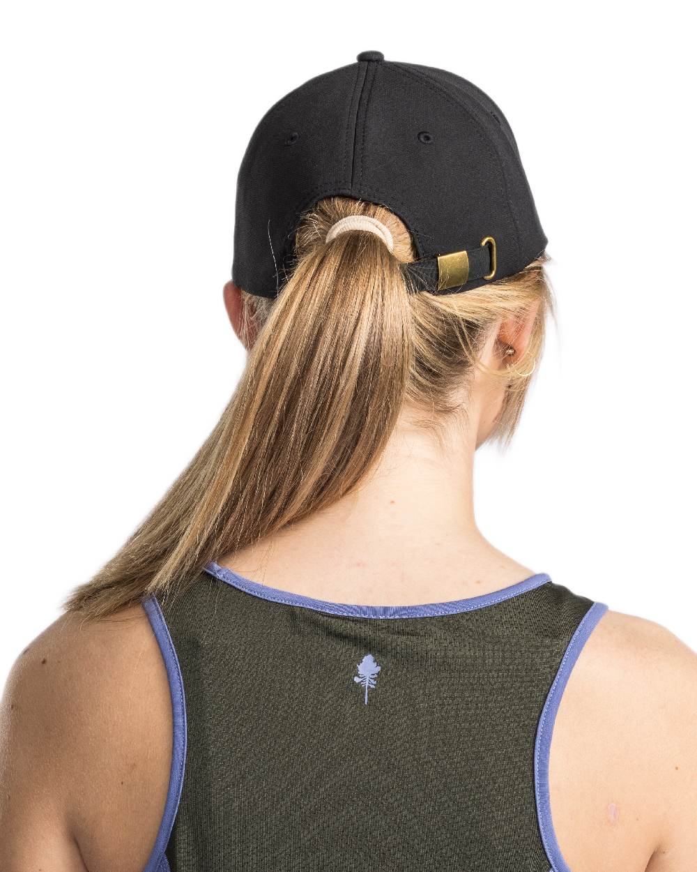 Black Coloured Pinewood Finnveden Hybrid Cap on white background