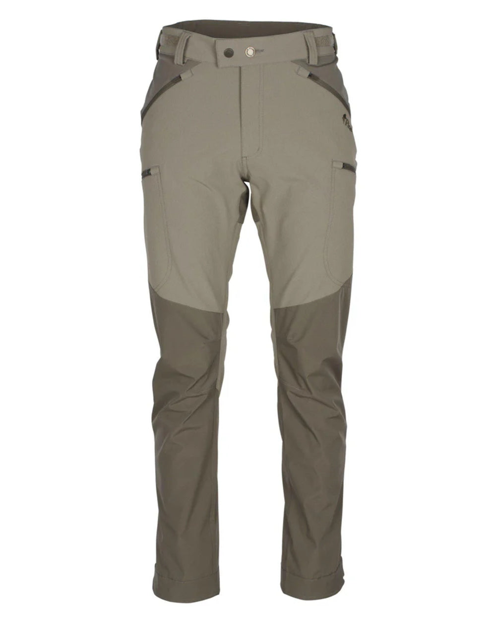Mole Brown Coloured Pinewood Mens Abisko Brenton Trousers on white background