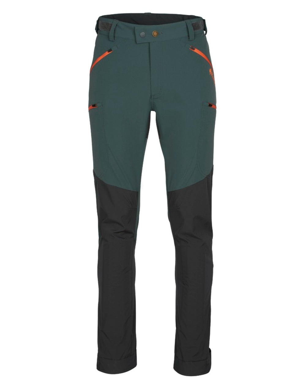 Urban Grey Dark Anthracite Coloured Pinewood Mens Abisko Brenton Trousers on white background