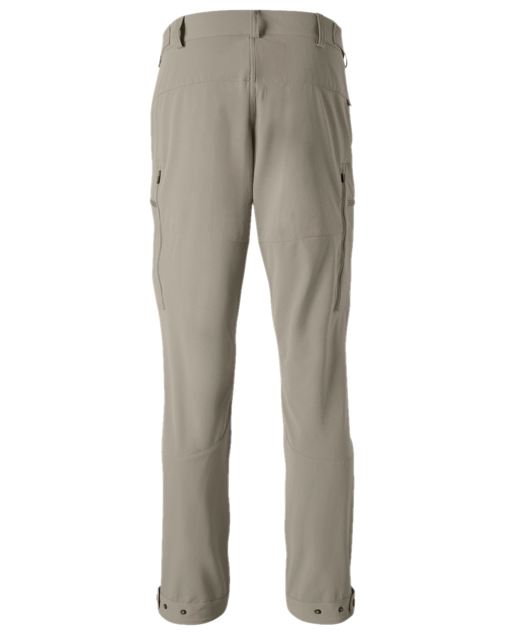 Mole Brown Coloured Pinewood Mens Abisko Light Stretch Trousers on white background