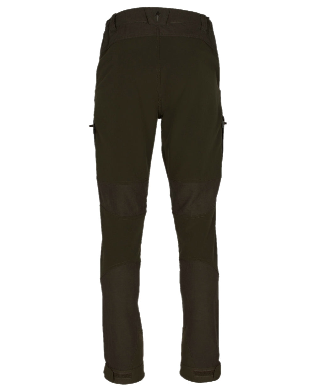 Dark Mossgreen Coloured Pinewood Mens Caribou Hunting Trousers on white background