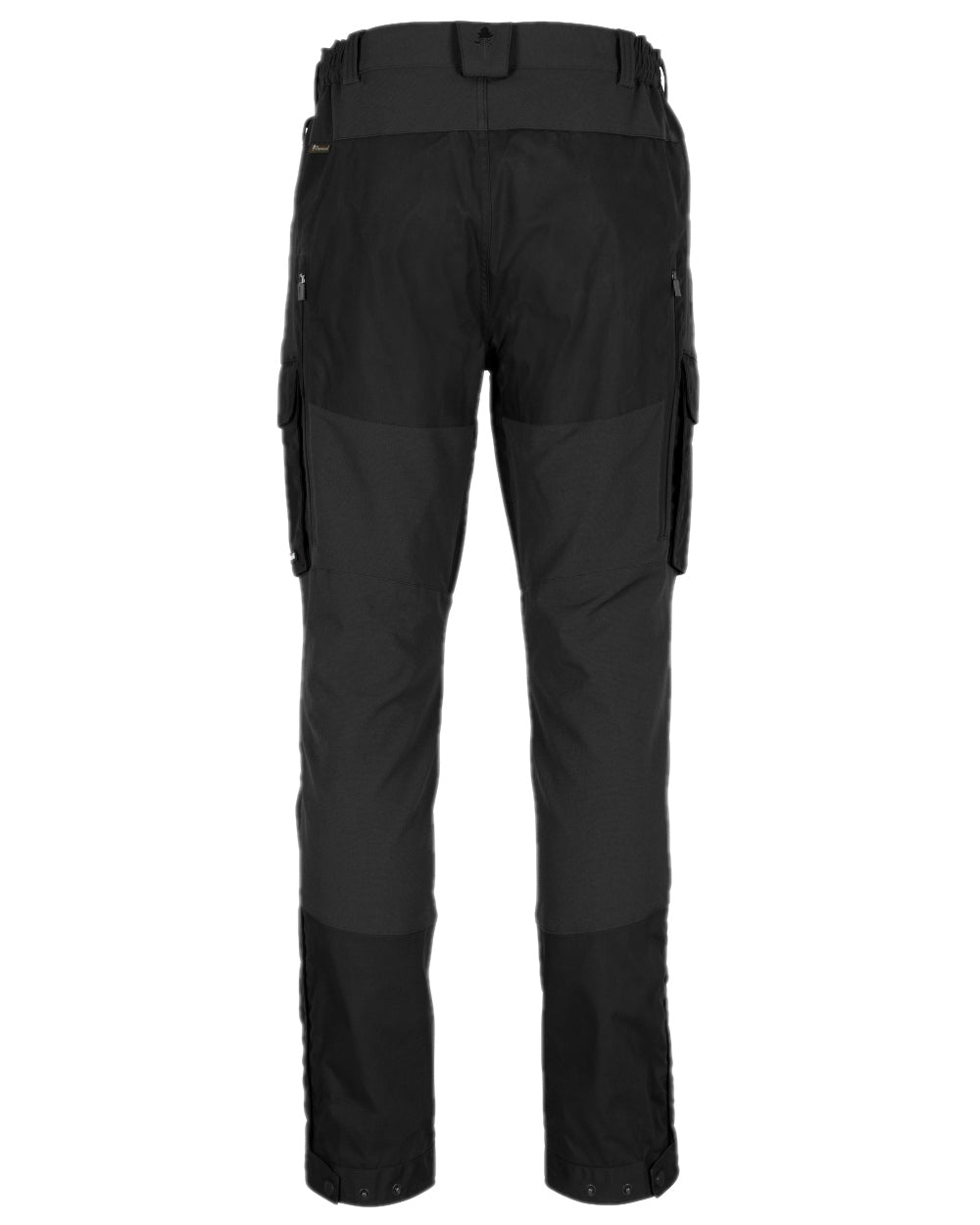 Black Coloured Pinewood Mens Dog Sports Trainer Extreme Trousers on white background