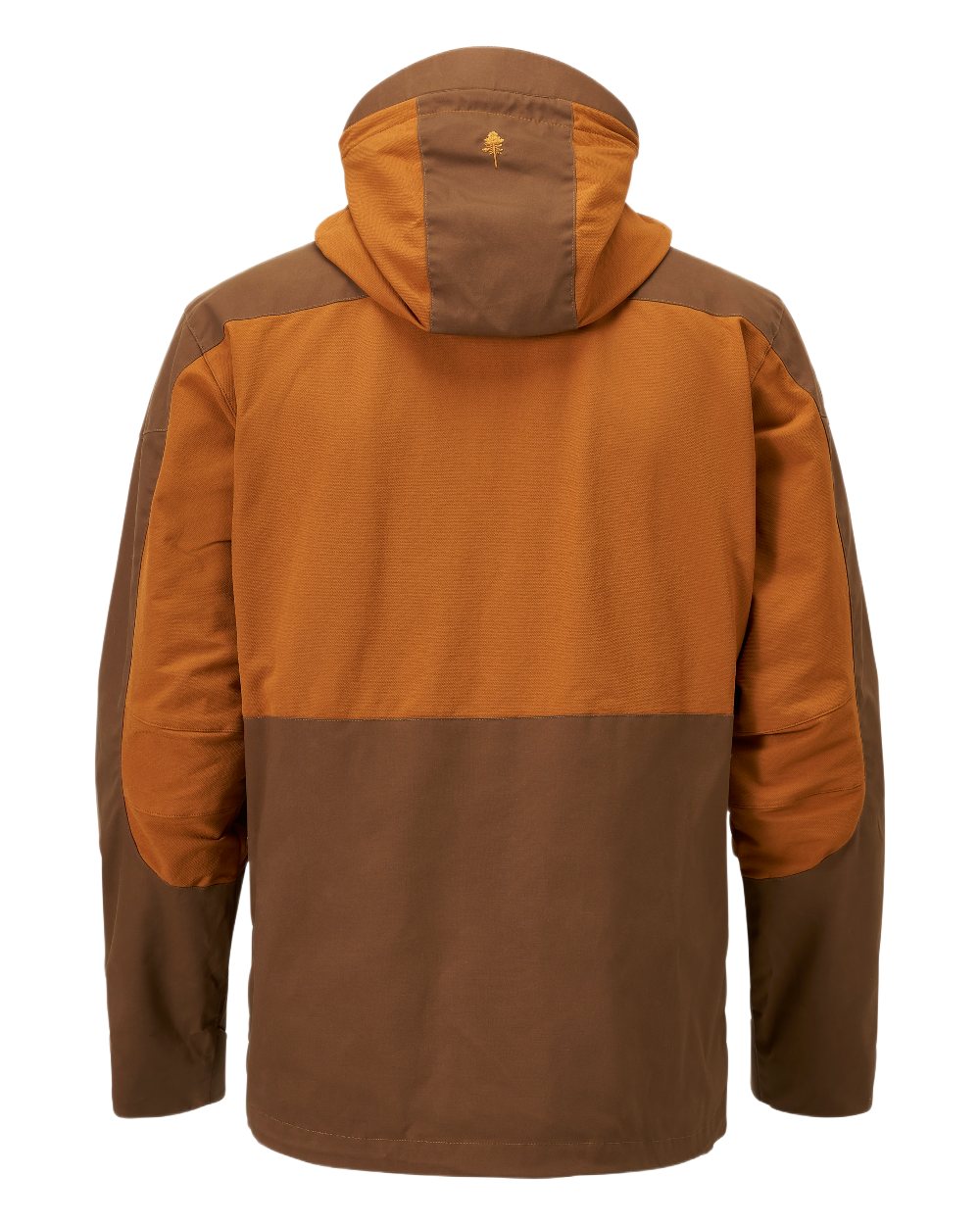 Fudge Nougat Coloured Pinewood Mens Finnveden Hybrid Extreme Jacket on white background