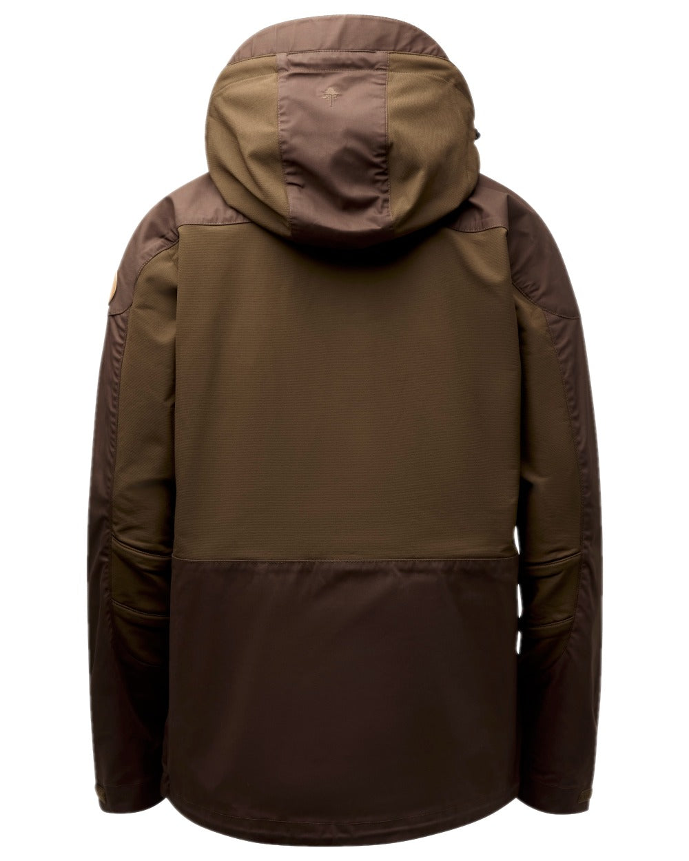Dark Brown Coloured Pinewood Mens Finnveden Hybrid Jacket on white background