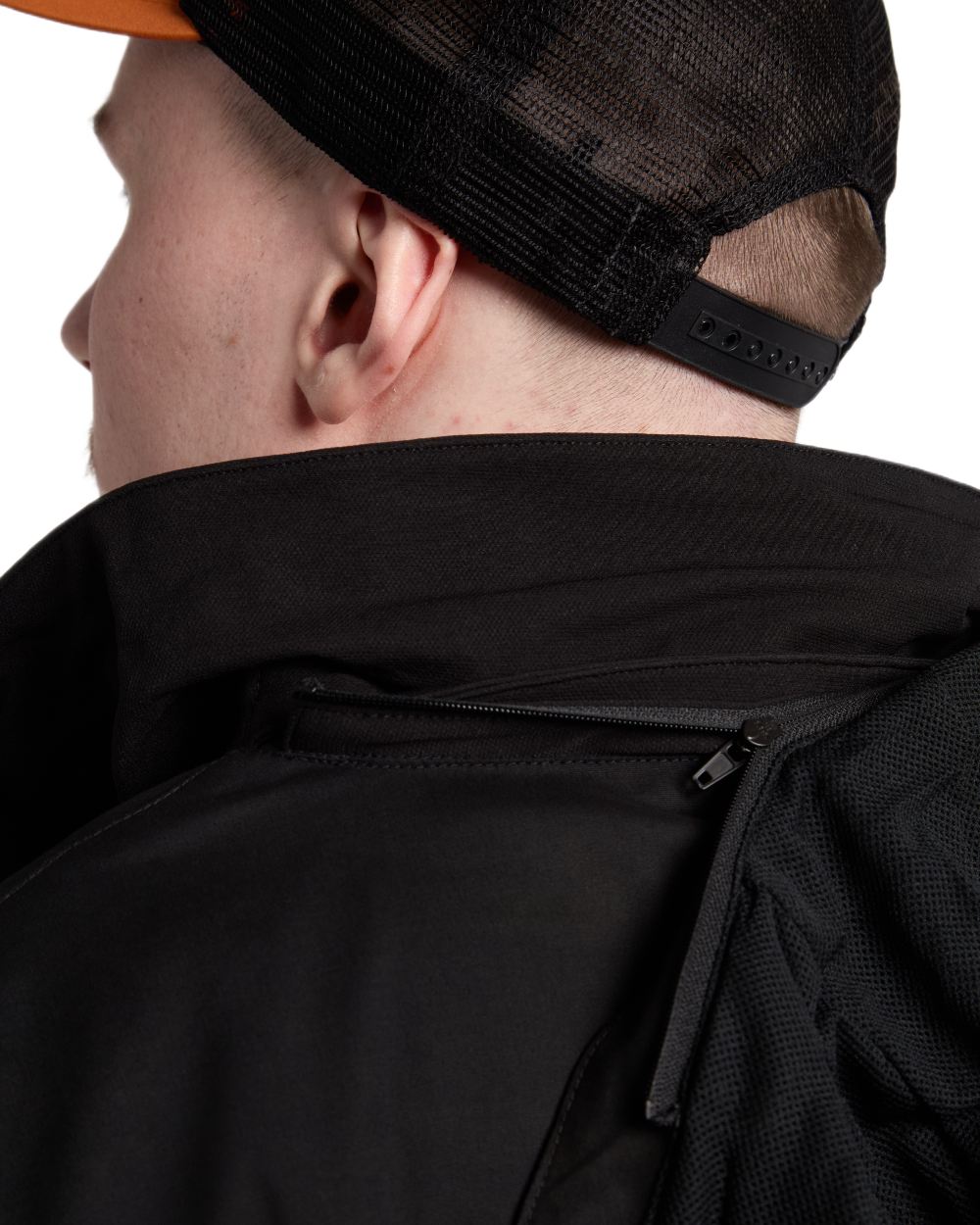 Black coloured Pinewood Mens Finnveden Hybrid Jacket on white background